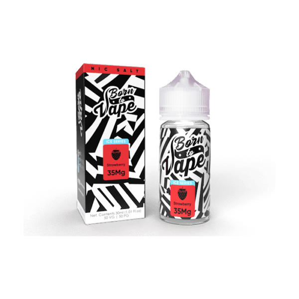 LÍQUIDO STRAWBERRY - NICSALT - BORN TO VAPE