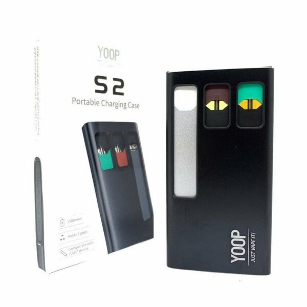 CARREGADOR PORTATIL P/ JUUL / YOOP - S2 1500MAH- YOOP JUST VAPE IT