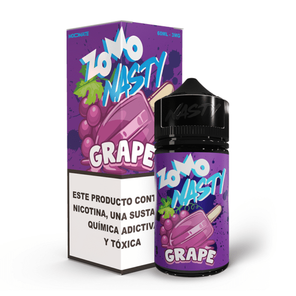 LÍQUIDO GRAPE - ZOMO BY NASTY