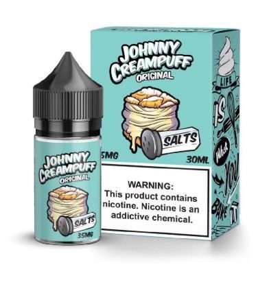 LÍQUIDO ORIGINAL SALTS - JOHNNY CREAMPUFF