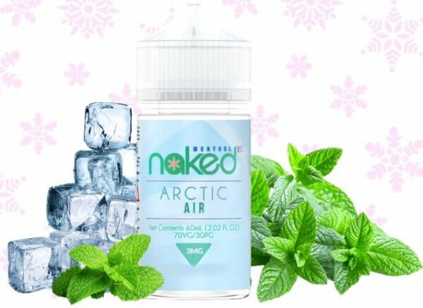 LÍQUIDO ARCTIC AIR MENTHOL - NAKED 100