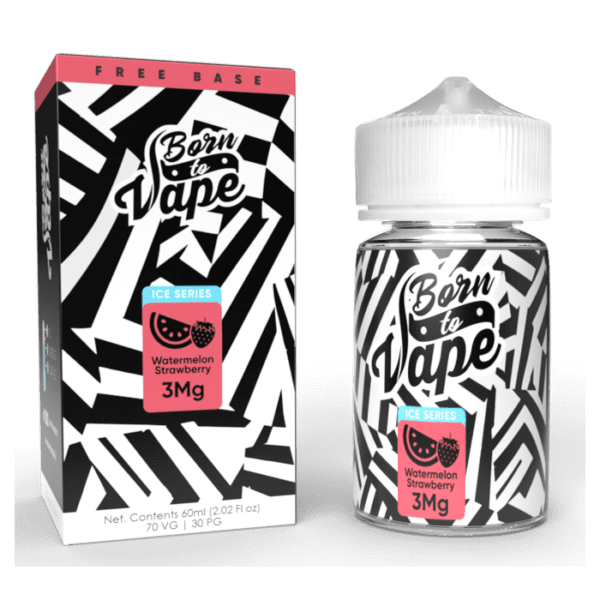 LÍQUIDO WATERMELON STRAWBERRY - BORN TO VAPE