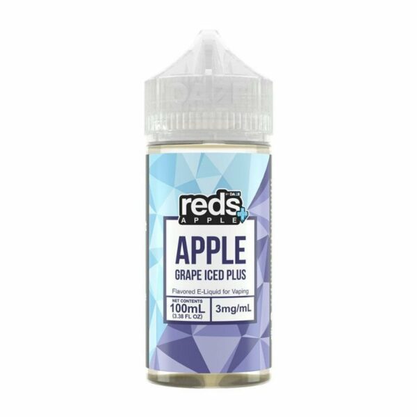 LÍQUIDO APPLE GRAPE ICED PLUS - REDS - 7 DAZE