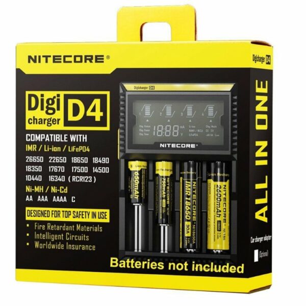 CARREGADOR D4 - NITECORE