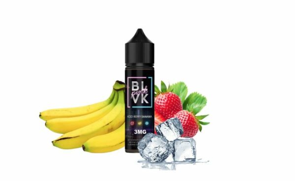 LÍQUIDO BLVK BERRY BANANA PINK ICED - BLVK UNICORN