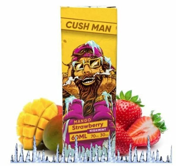 LÍQUIDO CUSH MAN MANGO STRAWBERRY - HIGH MINT - NASTY JUICE