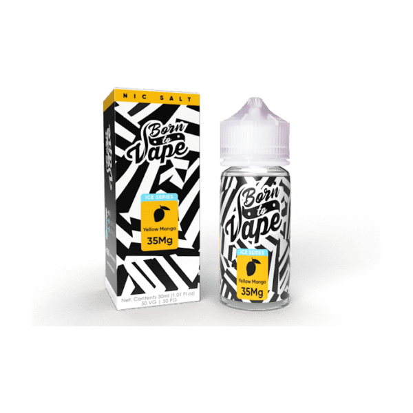 LÍQUIDO YELLOW MANGO - NICSALT - BORN TO VAPE