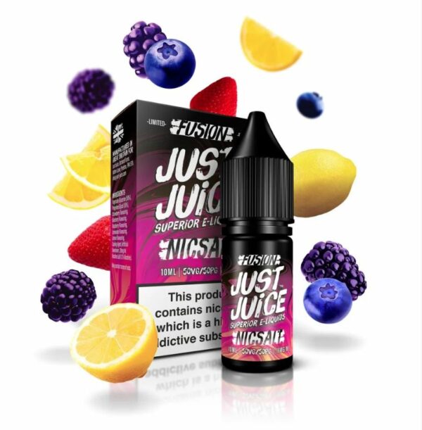 LÍQUIDO BERRY BURST LEMONADE - NICSALT - JUST JUICE