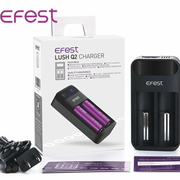 CARREGADOR LUSH Q2 CHARGER - EFEST