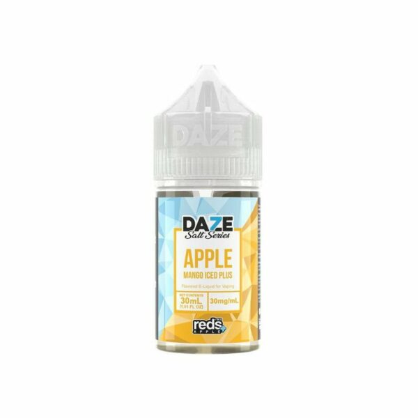 LÍQUIDO APPLE MANGO ICED PLUS - REDS - NICSALT - 7 DAZE