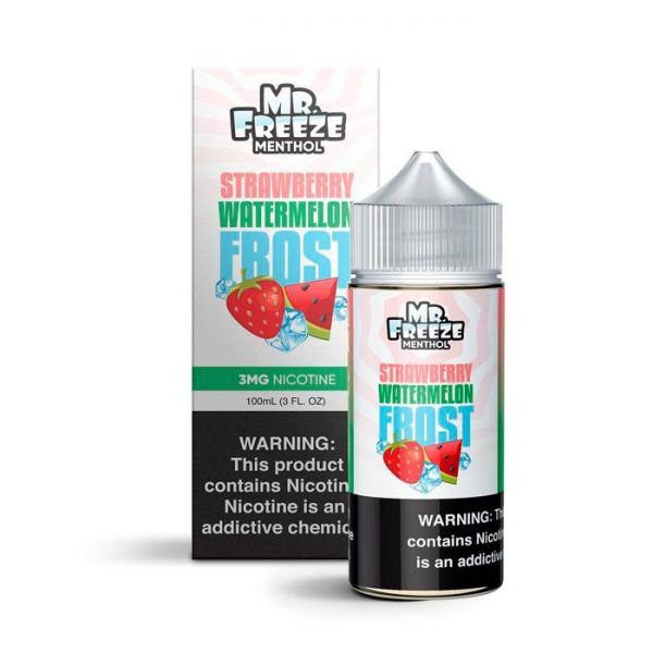 LÍQUIDO STRAWBERRY WATERMELON FROST - MR. FREEZE MENTHOL