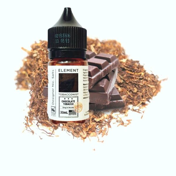 LÍQUIDO CHOCOLATE TOBACCO - SALT NICOTINE - ELEMENT