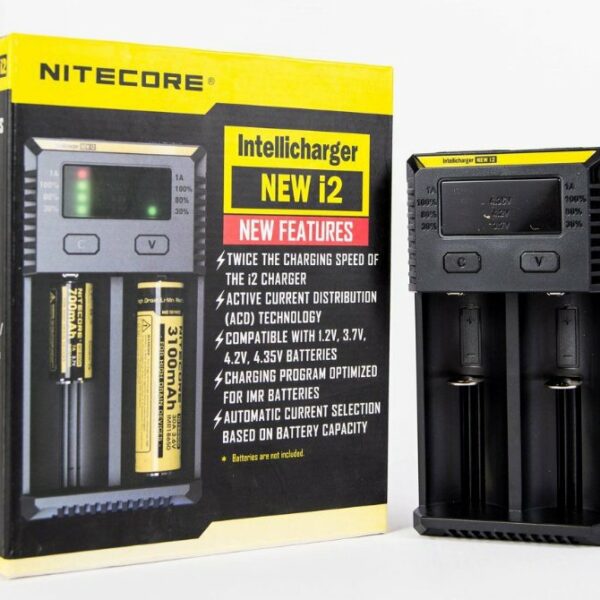 CARREGADOR NEW I2 - NITECORE