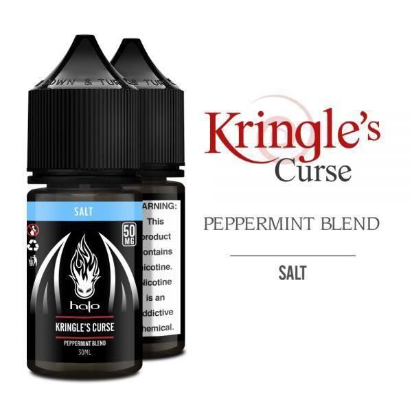 LÍQUIDO NICSALT KRINGLE'S CURSE PEPPERMINT BLEND - HALO