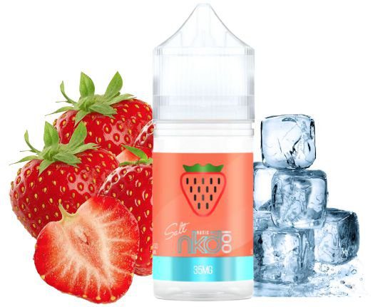 LÍQUIDO SALT NICOTINA BASIC STRAWBERRY ICE - NAKED 100