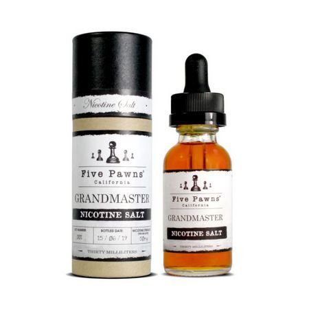 LÍQUIDO GRANDMASTER- NICOTINE SALT - FIVE PAWNS