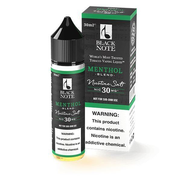 LÍQUIDO MENTHOL BLEND - NICSALT - BLACK NOTE