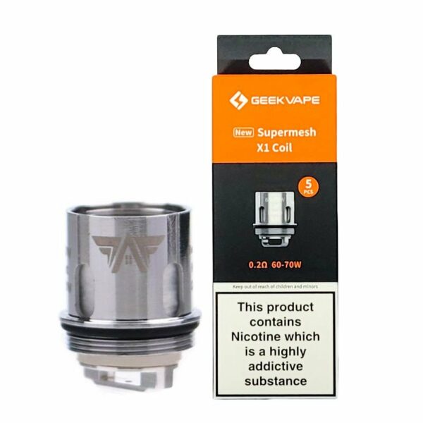 BOBINA SUPERMESH COIL REPOSIÇÃO SHIELD / AEGIS / AERO / CERBERUS - GEEK VAPE