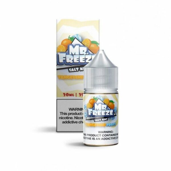 LÍQUIDO TANGERINE FROST SALT NICOTINE - MR. FREEZE