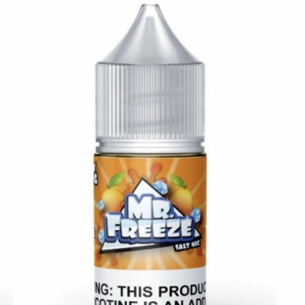 LÍQUIDO PEACH FROST SALT NICOTINE - MR. FREEZE