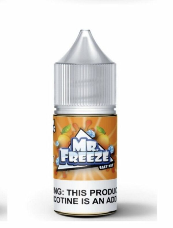 LÍQUIDO PEACH FROST SALT NICOTINE - MR. FREEZE