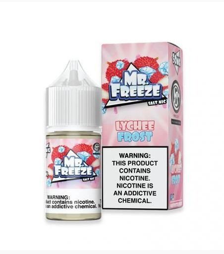 LÍQUIDO LYCHEE FROST - SALT - MR. FREEZE