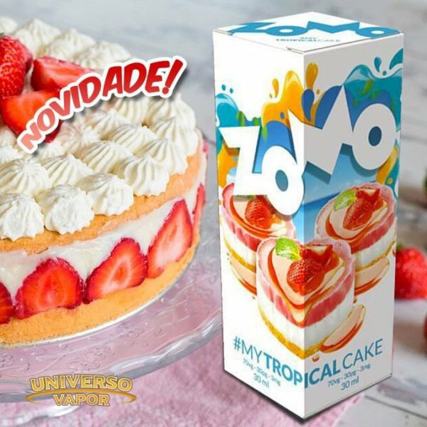 LÍQUIDO MY TROPICAL CAKE E-JUICE - ZOMO