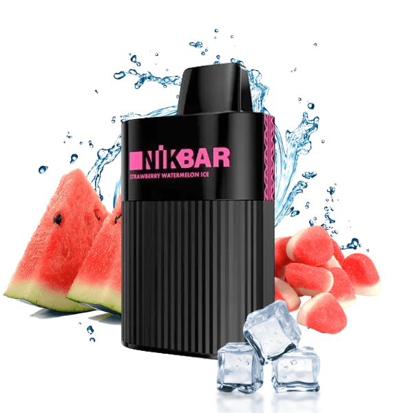 POD DESCARTÁVEL 6000 PUFFS - WATERMELON CANDY ICE - NIKBAR