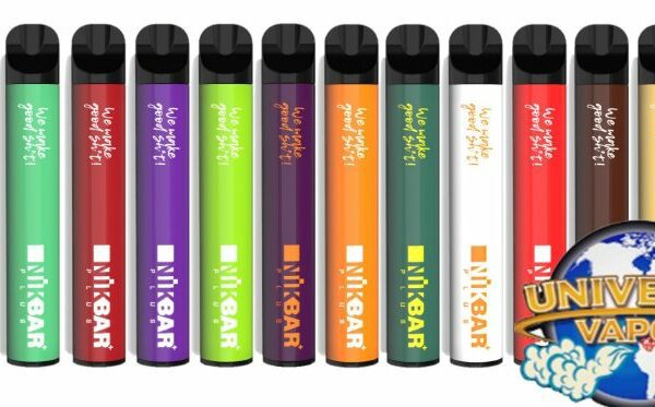 POD DESCARTÁVEL 5% NICSALT 600 PUFFS - NIKBAR PLUS