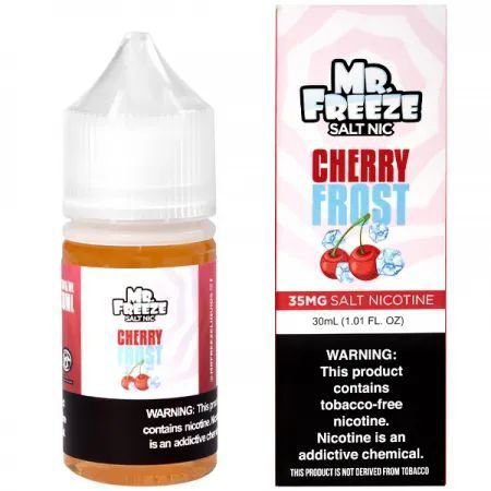 LÍQUIDO CHERRY FROST - NICSALT - MR FREEZE MENTHOL