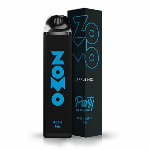 POD DESCARTÁVEL 5% NICSALT ZOMO PARTY MESH 1800 PUFFS 900MAH - ZOMO