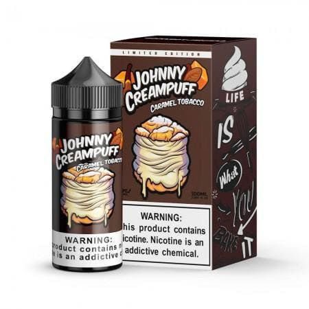 LÍQUIDO CARAMEL TOBACCO ( EDIÇÃO LIMITADA ) - JOHNNY CREAMPUFF