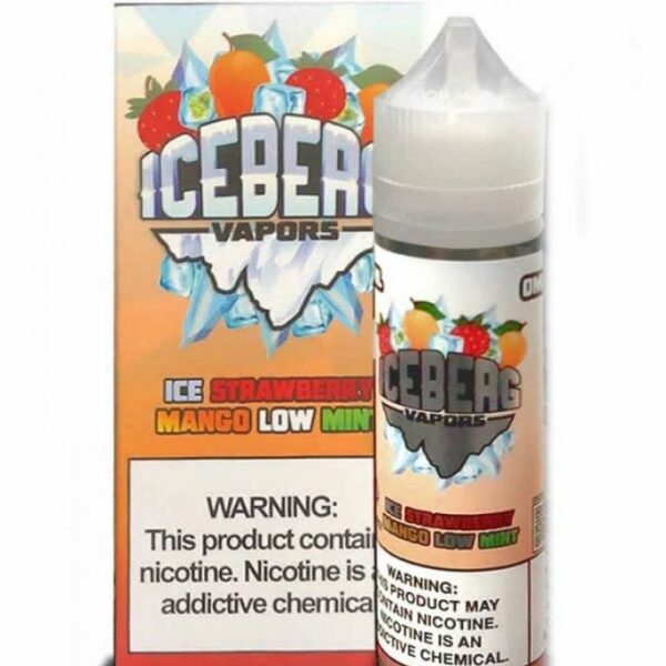 LIQUIDO ICE STRAWBERRY MANGO LOW MINT - ICEBERG VAPORS