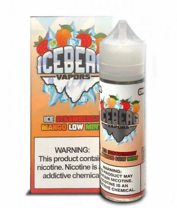 LIQUIDO ICE STRAWBERRY MANGO LOW MINT - ICEBERG VAPORS