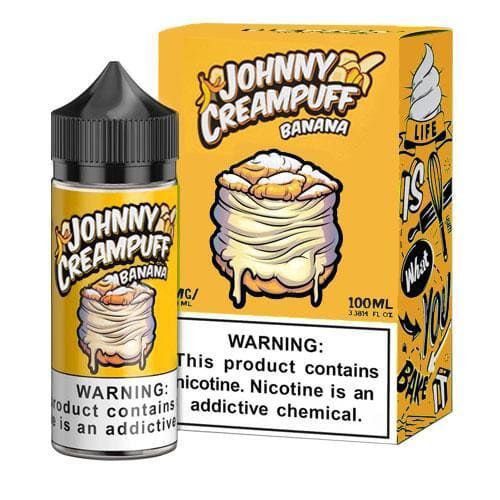 LÍQUIDO BANANA - JOHNNY CREAMPUFF