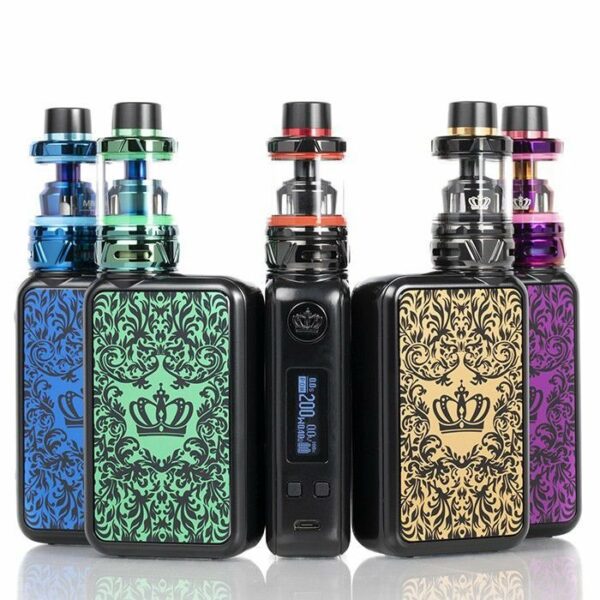 KIT CROWN 4 CHECKMATE 200W TC BOX MOD IV - UWELL