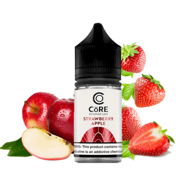 LÍQUIDO STRAWBERRY APPLE - NICSALT - CORE BY DINNER LADY