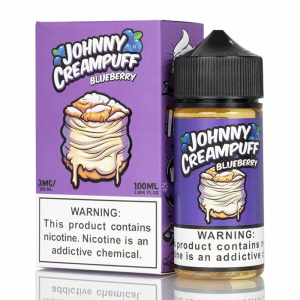 LÍQUIDO BLUEBERRY - JOHNNY CREAMPUFF