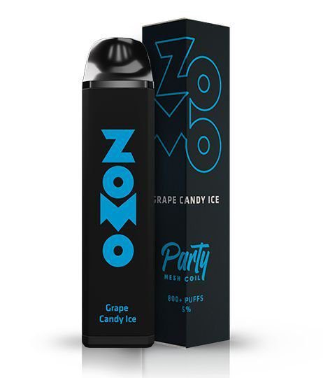 POD DESCARTÁVEL 5% NICSALT ZOMO PARTY MESH 800 PUFFS 500MAH - ZOMO