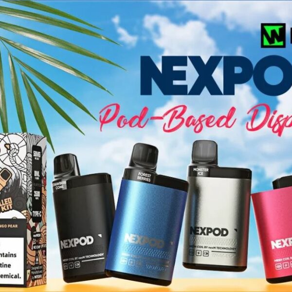 KIT WOTOFO NEXPOD 3500 PUFFS 5% 8ML 650MAH - WOTOFO