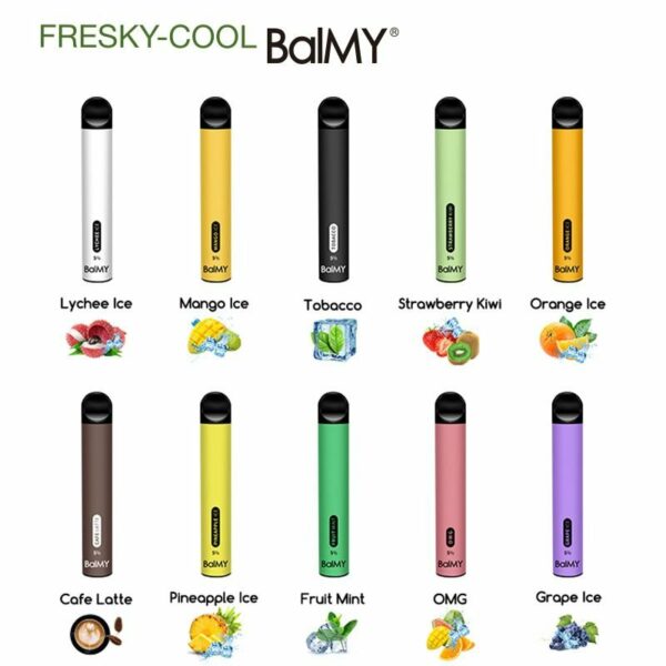 POD DESCARTÁVEL NICSALT FRESKY COOL 600 PUFFS - FRESKY COOL