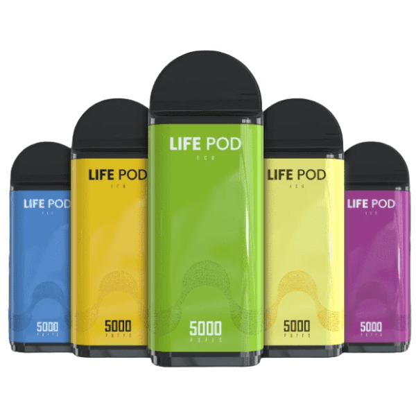 REFIL LIFE POD ECO 2% 5000 PUFFS - LIFE ECO