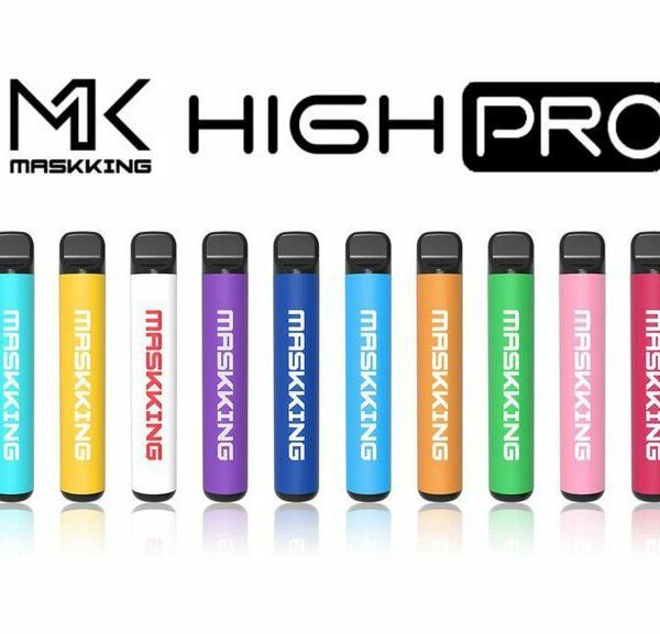 POD DESCARTÁVEL 5% NICSALT HIGH PRO 1000 PUFFS - MASKKING