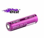 BATERIA 18650 LI-ION EFEST PURPLE 3.7V 3500 MAH HIGH DRAIN 20A - UNITÁRIO