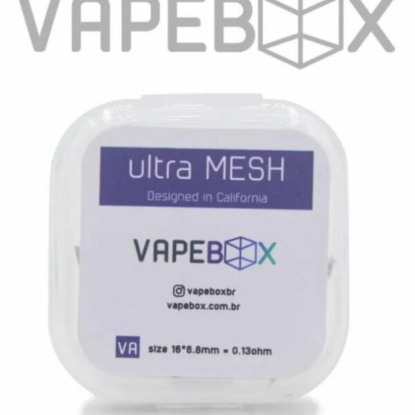 KIT DE RESISTÊNCIAS PRONTAS ULTRA MESH 0.13OHM - VAPEBOX