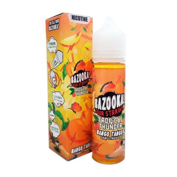 LÍQUIDO MANGO TANGO - BAZOOKA! SOUR STRAWS