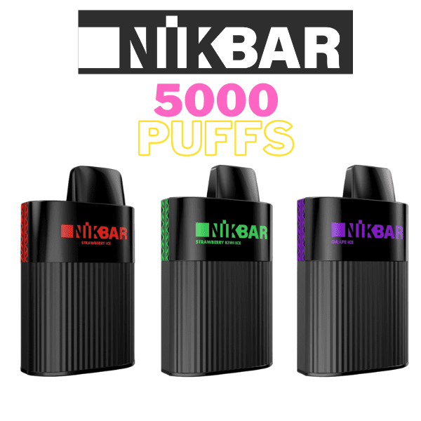 POD DESCARTAVEL NIKBAR 5% 5000 PUFFS - NIKBAR