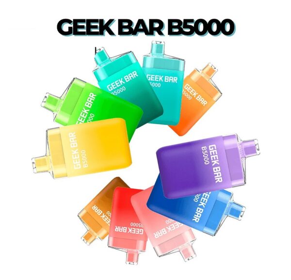 POD DESCARTÁVEL 5% NICSALT B5000 5000 PUFFS - GEEK BAR