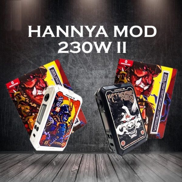 MOD HANNYA II 230W BOX MOD (SEM BATERIAS) - VAPELUSTION