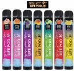 POD DESCARTÁVEL 5% NICSALT 800 PUFFS LIFE POD XTRA - NEW LIFE